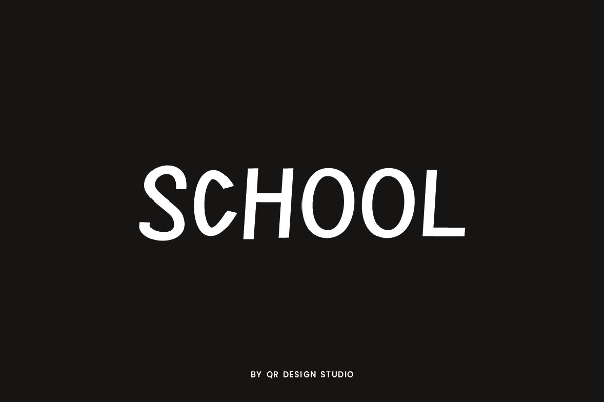Chalk Authen - Marker & School Font, a Handwritten Font by QR Design Studio (Photo 4 of 6)