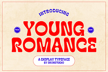 Young Romance - Retro Display Font