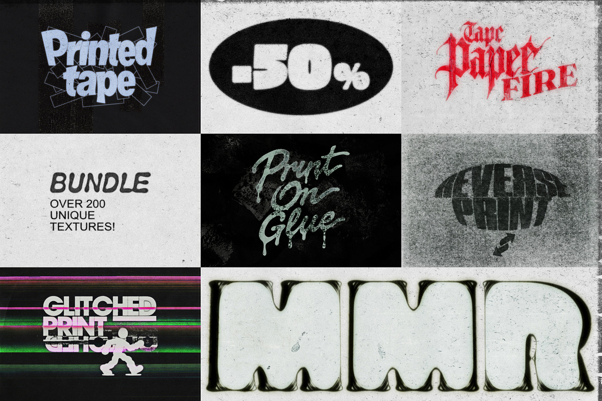 MMR: Mixed media textures bundle, a Texture Graphic by Textexp (Photo 1 of 6)