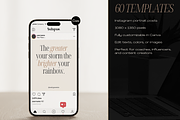 Mindset Quotes Instagram Posts, a Social Media Template by Creatif Foundry (Thumbnail 6 of 8)