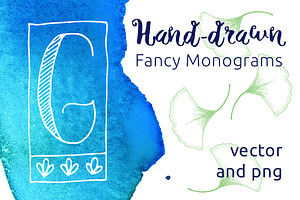 Decorative Monogram Vectors