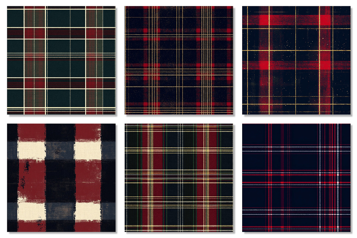Christmas Tartan Seamless Pattern, a Pattern Graphic by Dream Creation (Photo 6 of 7)