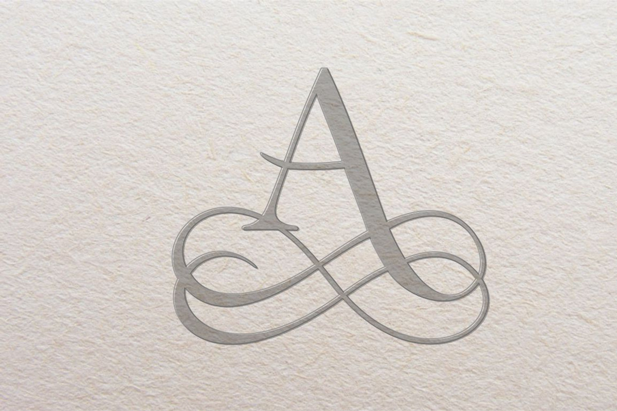 26 filigree letters for monograms, a Branding & Logo Template by Pgmart (Photo 2 of 5)