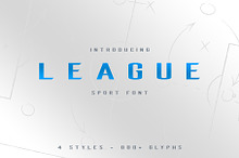 League Sport Typeface