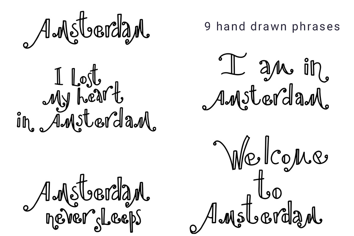 Welcome to Amsterdam!, an Illustration by Ja Polina ArtShop (Photo 8 of 13)