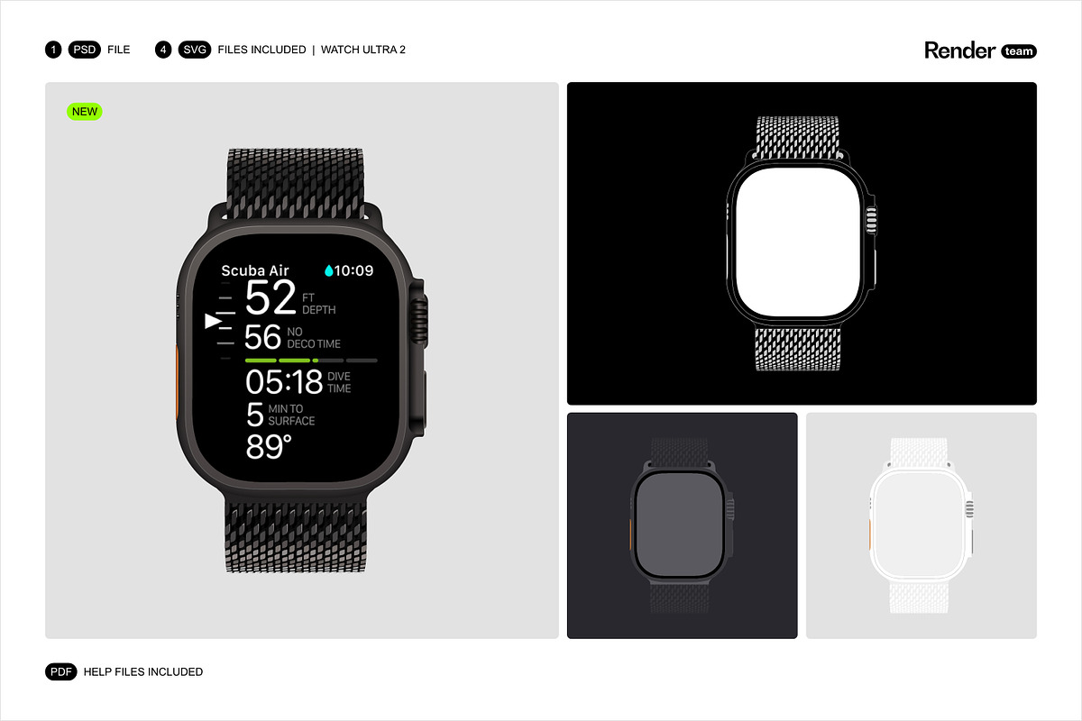 Apple Devices Mockup Bundle, an iPhone Mockup by Renderteam (Photo 8 of 20)
