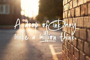 Ainin - Natural Handwrite Font, a Script Font by Dirtytemp Studio (Thumbnail 7 of 11)