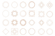 64 Geometric Abstract Frames, a Graphic by Graphicsfuel (Thumbnail 3 of 8)