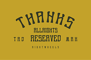 LITHOGRA - Retro Typeface, a Font by Rightwheels (Thumbnail 11 of 11)