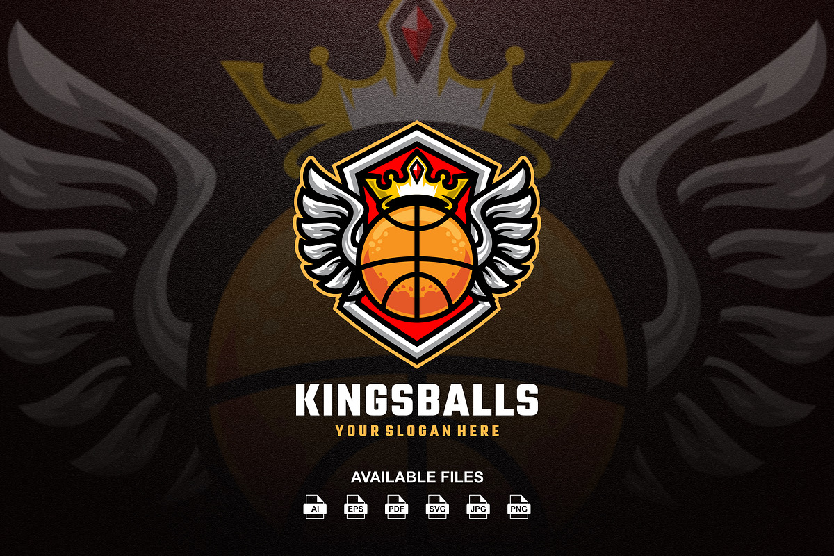 Basketball Logo, a Design Template by artchiles_design