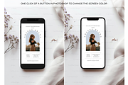 iPhone Screen Mockup, Device Mockup, a Product Mockup by TatiMockup (Thumbnail 3 of 7)