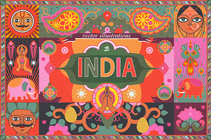 INDIA Illustrations