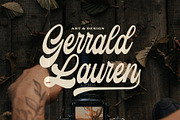 Moswald Script Typeface, a Script Font by Damarletter (Thumbnail 2 of 9)