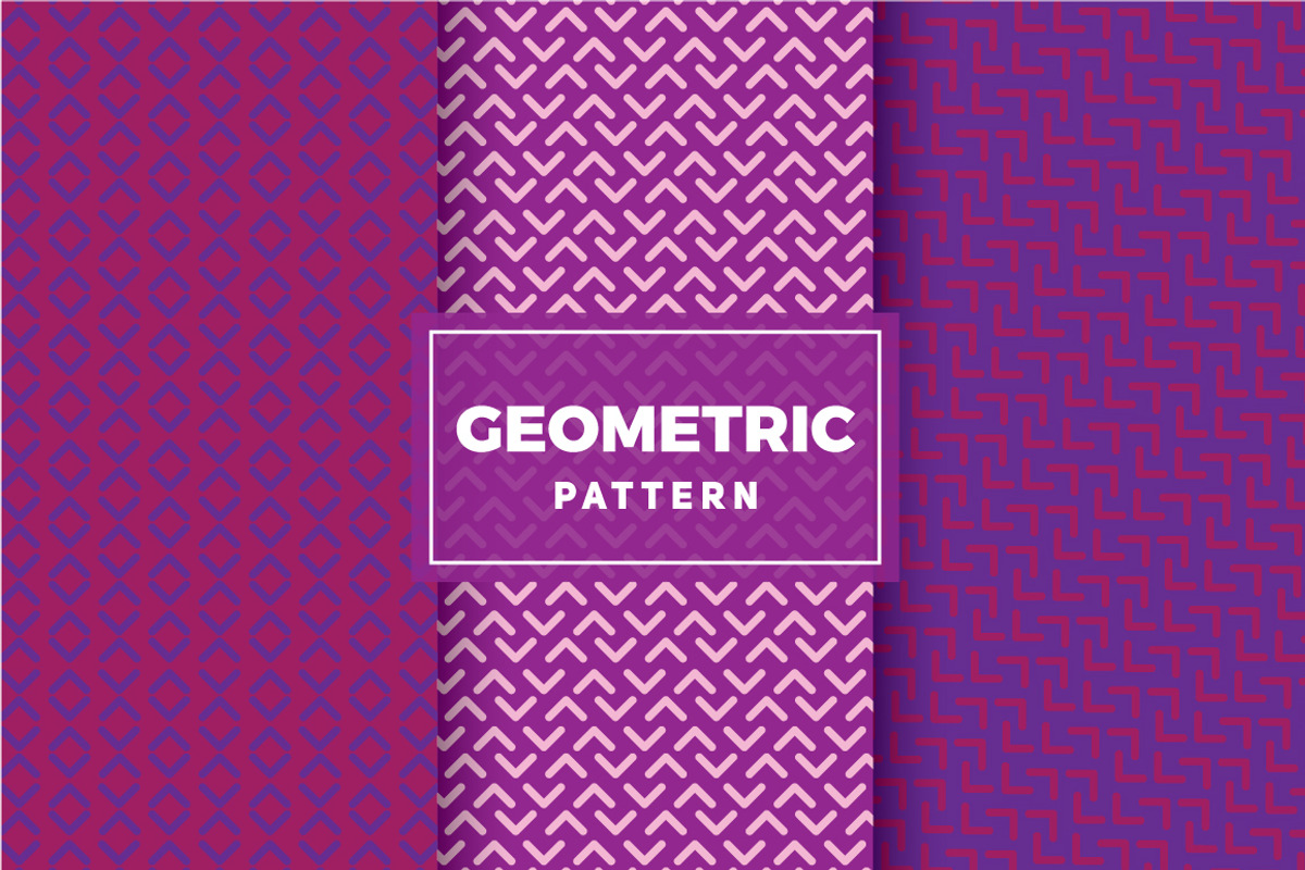 Geometric Vector Patterns #248, a Pattern Graphic by relineo.vectors