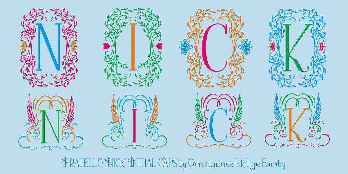 Fratello Nick, a Handwritten Font by Correspondence Ink (Photo 3 of 23)