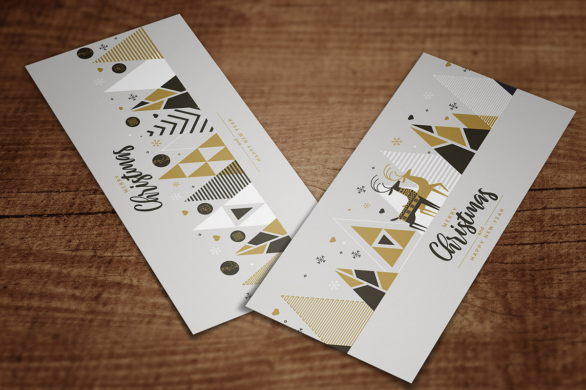 Creative Christmas greeting card, a Decorative Illustration by Creative Graphics (Photo 2 of 9)