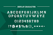 Yokota Bold Display Typeface, a Slab Serif Font by Vadovastd (Thumbnail 2 of 7)