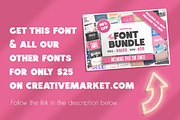 Wildflower Font, a Font by Salt & Pepper Designs (Thumbnail 6 of 7)