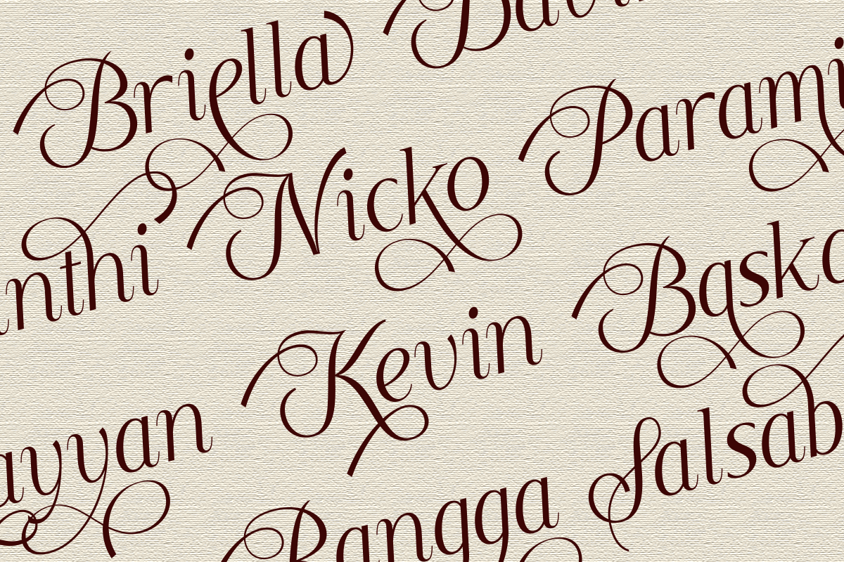 Elegant Wedding Serif - Rapodhite, a Serif Font by Font Liner (Photo 8 of 13)
