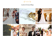 Wedding Event WordPress Theme, a WordPress Template by Visualmodo (Thumbnail 3 of 24)