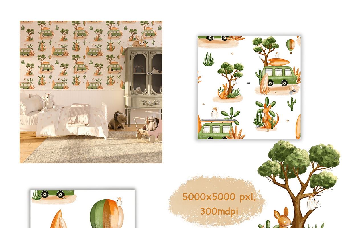 Australia-illustrations and patters, an Animal Illustration by Linerisyart (Photo 12 of 20)