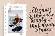 Wishper Script – Modern Calligraphy, a Script Font by NURF Designs (Thumbnail 8 of 11)