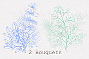 Winter & Christmas Plants,Procreate, a Brush Add-On by Sense Library (Thumbnail 5 of 11)