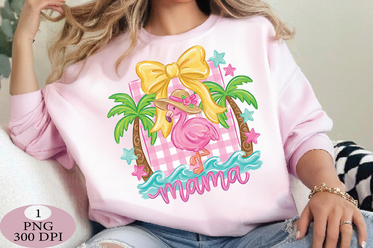 Summer Beach Mama PNG, an Illustration by Daily.Designs (Photo 3 of 5)