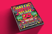 Halloween Party Celebration Flyer, a Flyer Template by Muhamad Iqbal hidayat (Thumbnail 2 of 4)