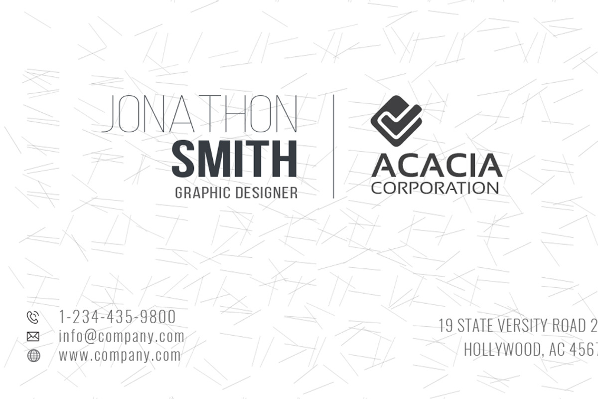 Simple and Elegant Business Card-02, a Business Card Template by DesignGhar (Photo 6 of 6)