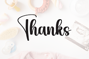 Baby Sample | Script Font, a Handwritten Font by Scratchones (Thumbnail 9 of 9)