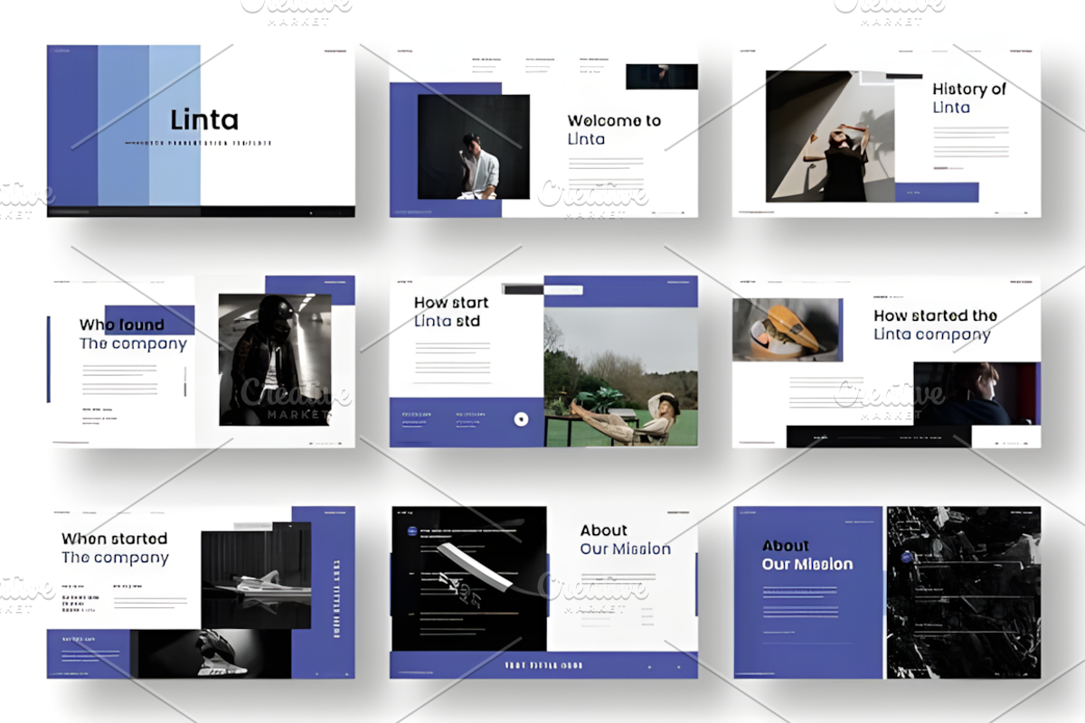 Linta – Business Keynote Template, a Presentation Template by Ink Gallery (Photo 4 of 6)