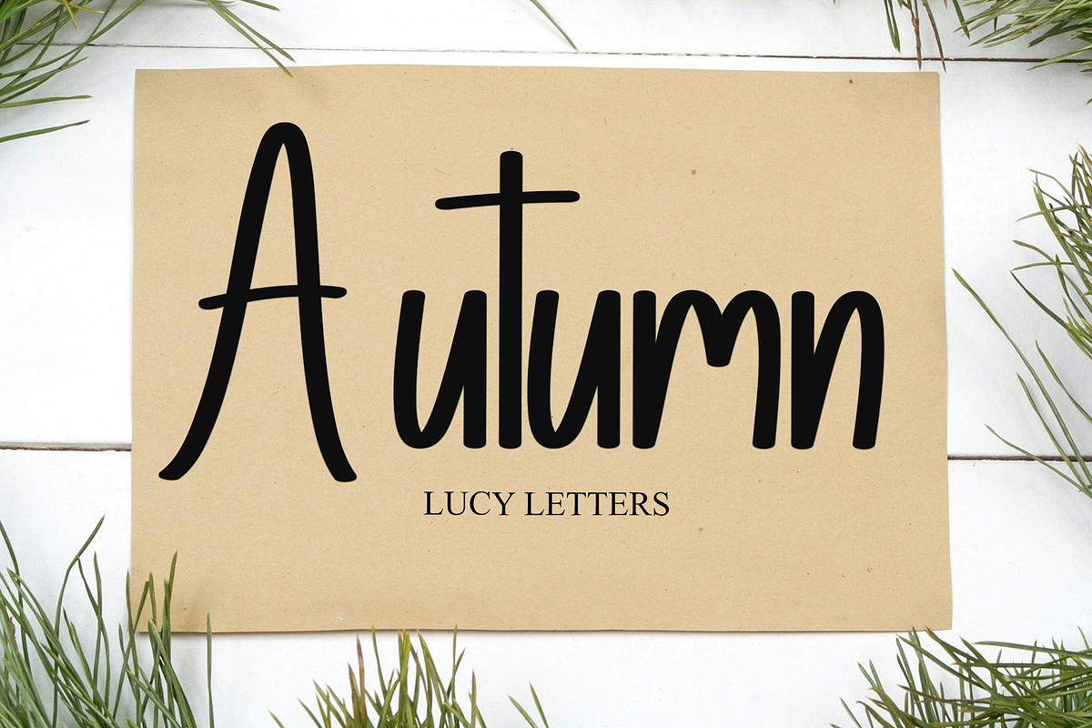 Embroidery, a Script Font by InermediaSTUDIO (Photo 2 of 7)