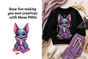 Pastel Halloween Clipart - 33 PNG, an Animal Illustration by InkyQueenArt (Thumbnail 2 of 8)