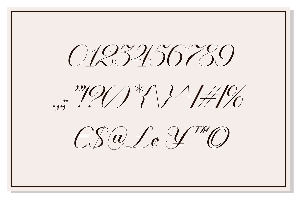 Burique - Romantic Italic, a Script Font by Sign Studio (Photo 2 of 10)
