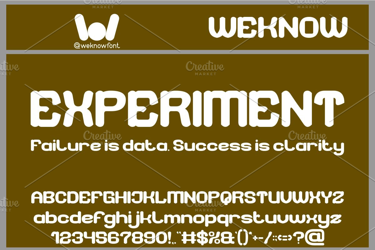 Connect Brains font, a Font by weknow (Photo 5 of 9)