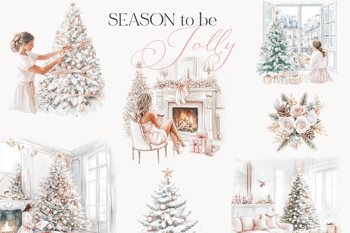 New! Winter Christmas Edition, a Seasonal Illustration by Isabelle Salem (Photo 113 of 227)