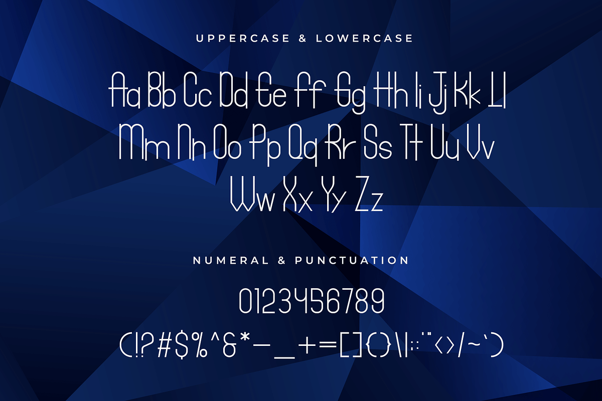Gosca – A Modern Logo Font, a Sans Serif Font by overlaytemplates (Photo 4 of 5)