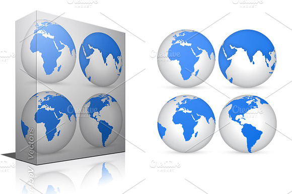 Earth Vector Icons preview 3