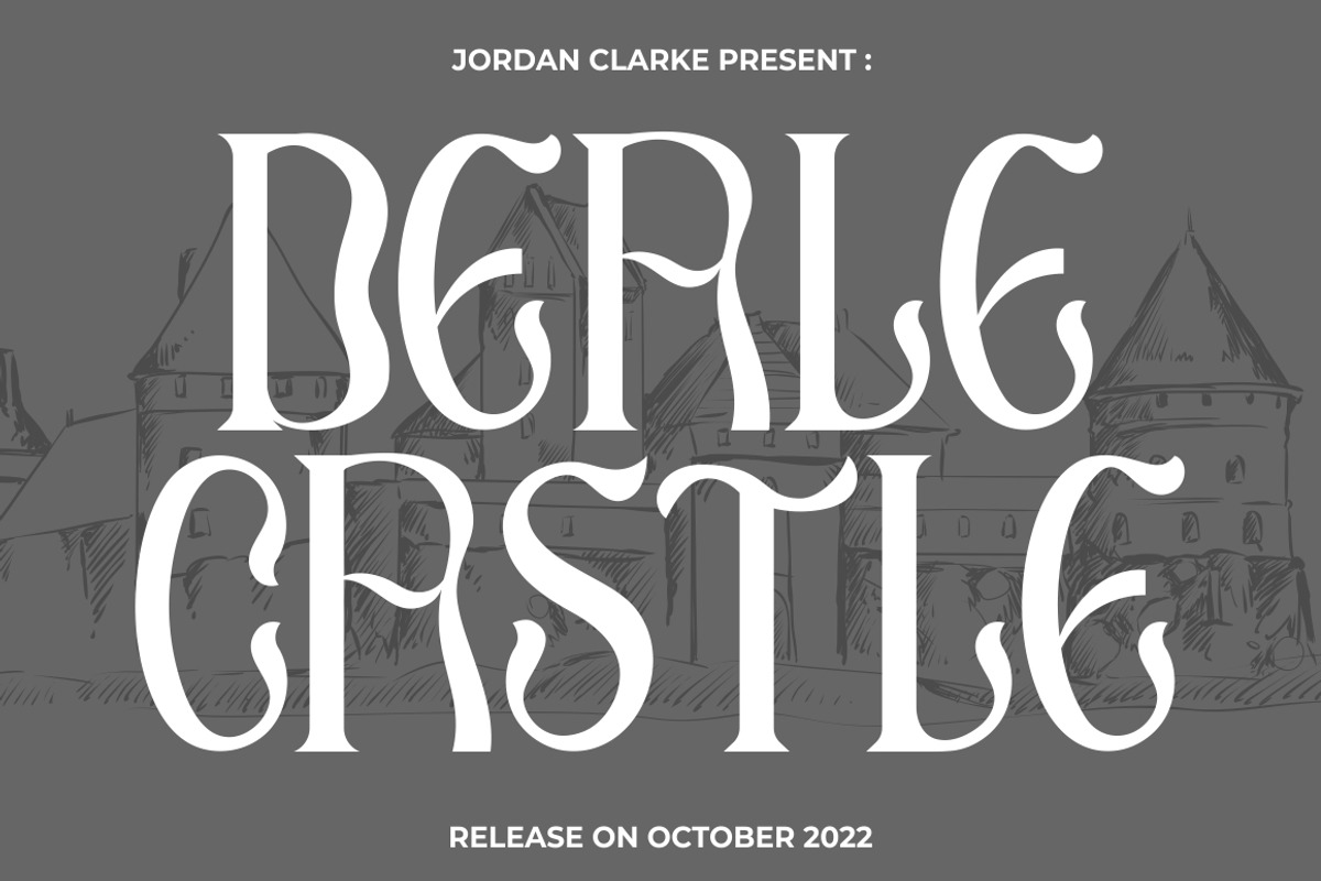 Carey Castle - Display Font, a Sans Serif Font by PutraCetol Studio (Photo 7 of 11)