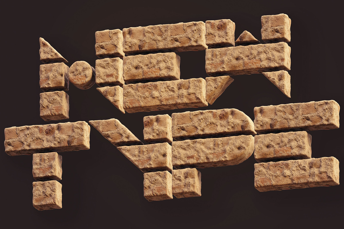 Build It Brick - 3D Lettering, a Graphic by MIIM (Photo 6 of 8)