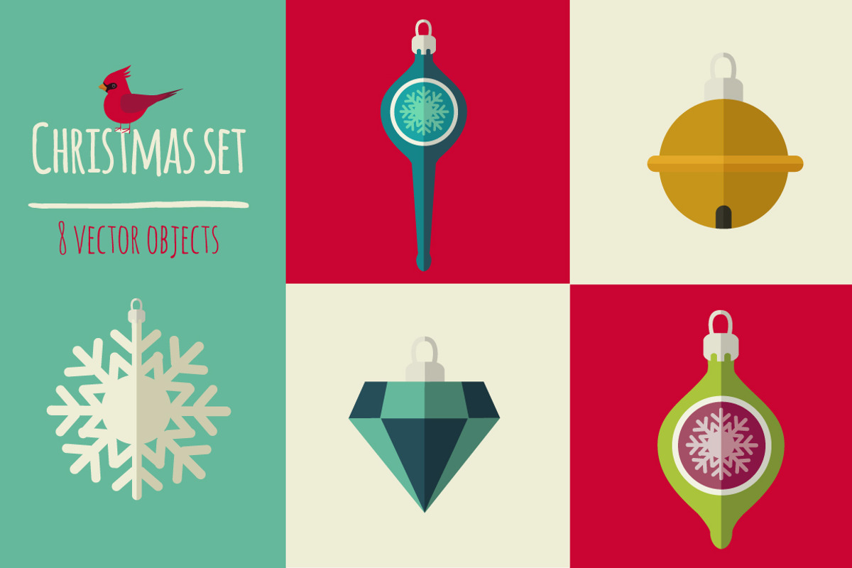 Christmas set, an Object Graphic by adi katz (Photo 2 of 2)