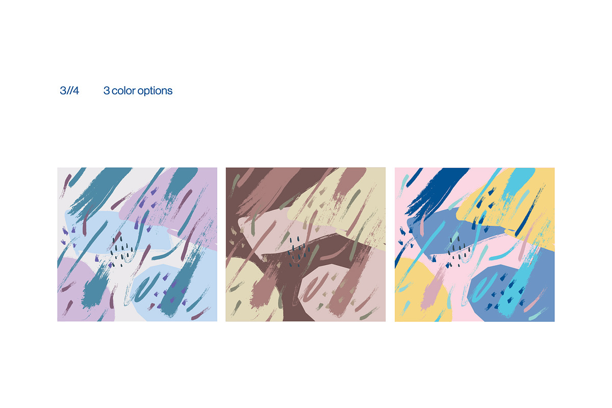 Abstract Brush Patterns, a Decorative Illustration by Volkan Aydemir (Photo 3 of 14)