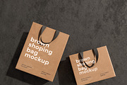 Shopping Bag Mockups, a Packaging Mockup by Graphicsfuel (Thumbnail 4 of 21)