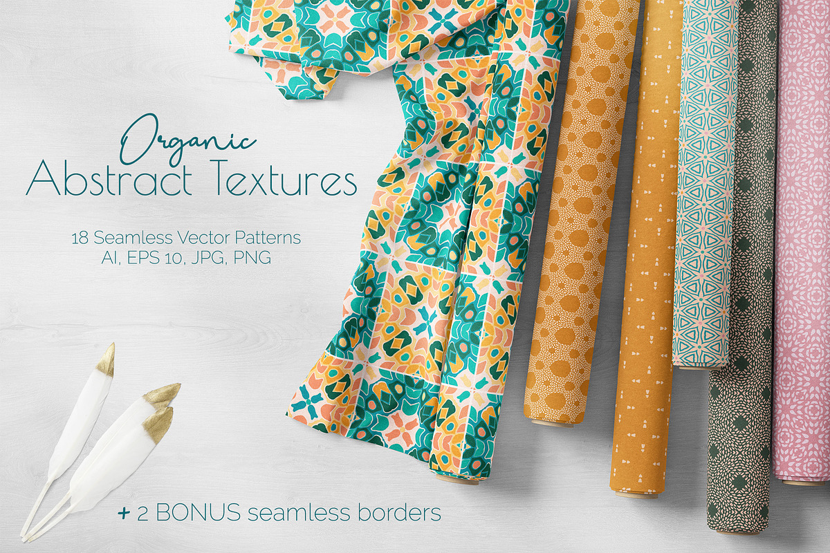 Organic Abstract Textures, a Pattern Graphic by Agnes Somogyi PATTERNS (Photo 1 of 8)