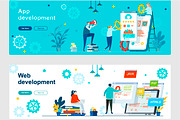Flat Web Banners Template Kit, a Templates & Theme by alexdndz (Thumbnail 4 of 26)