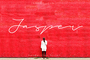 Jasper Script, a Script Font by Creamy Script (Thumbnail 1 of 5)