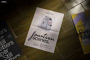 Editorial Folded Poster Mockup Set, a Books & Magazine Mockup by Mocku (Thumbnail 12 of 17)