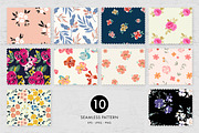10 Floral Print Collections, a Pattern Graphic by ASTUDIO (Thumbnail 4 of 5)