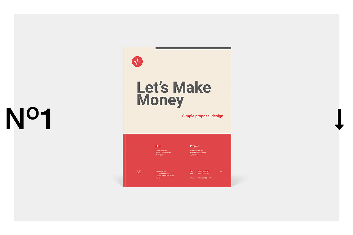 Proposal, a Stationery Template by silukEight (Photo 1 of 10)